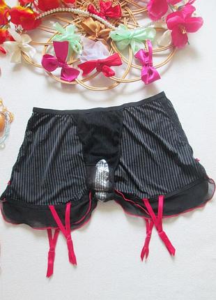 Пояс стринги для чулок в полоску ann summers 🌺💜🌺 5