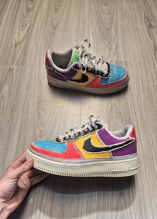 Кросівки чоловічі nike air force 1 '07 lx "tear away" різнокольорові