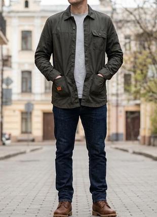 Куртка-сорочка timberland overshirt (розмір l)