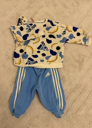 Костюм для хлопчиків adidas різнокольоровий, блакитний