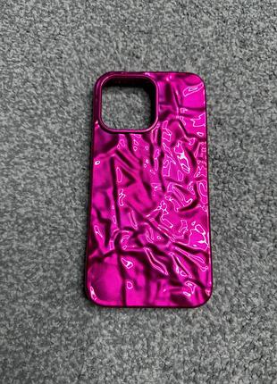 Чохол apple iphone 13 pro силіконовий рожевий