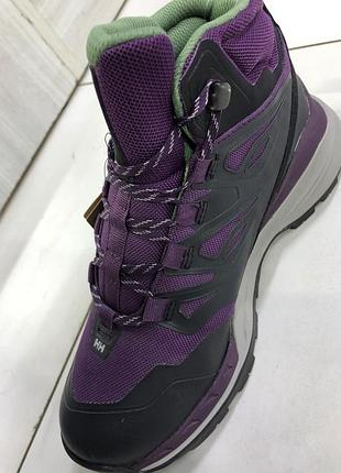 Жіночі трекінгові черевики helly hansen traverse ht у фіолетовому забарвленні (amethyst/black).розмір 37(22,5см)