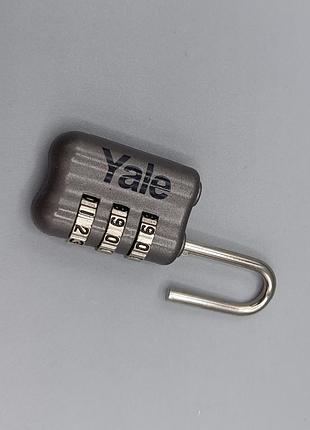 Кодовий замок yale маленький 23 мм для багажу, валізи