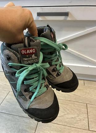 Черевики зимові olang olantex  для хлопчика в сірому кольорі, розмір 32