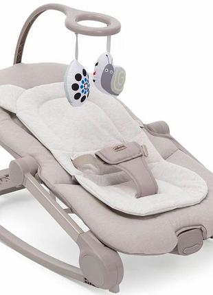 Кресло–качалка шезлонг chicco mia beige