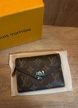 Гаманець lv monogram коричневий