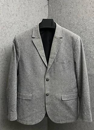 Чоловічий сірий піджак від бренду h&m