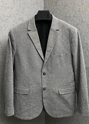 Чоловічий сірий піджак від бренду h&m 2