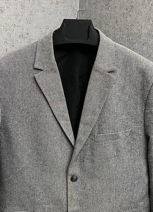 Чоловічий сірий піджак від бренду h&m 3