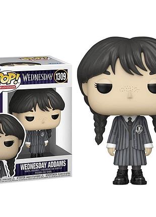 Фігурка funko pop венздей сімейка аддамс wednesday addams 10 см різнокольоровий