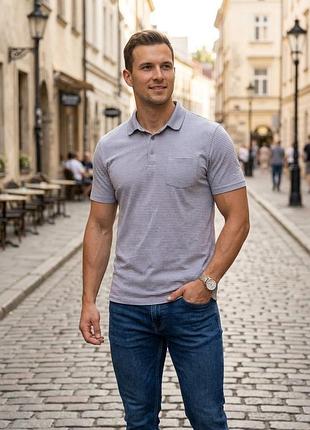 Футболка поло collezione tailored fit