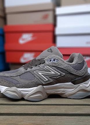 Кросівки утеплені жіночі new balance 9060 termo brown chocolate