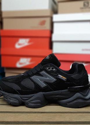 Кросівки утеплені жіночі new balance 9060 cordura termo black