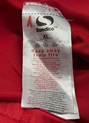 Термо-лонгслів рашгард sondico base mock neck red 9