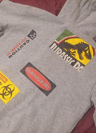 Худі кофта jurassic park 134-140р 9-10 років