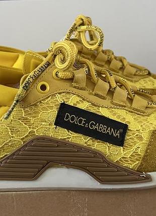 Кросівки жіночі dolce & gabbana жовті