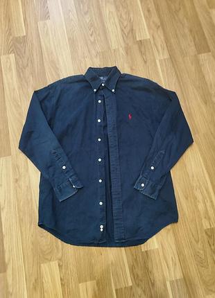 Винтажная рубашка polo ralph lauren