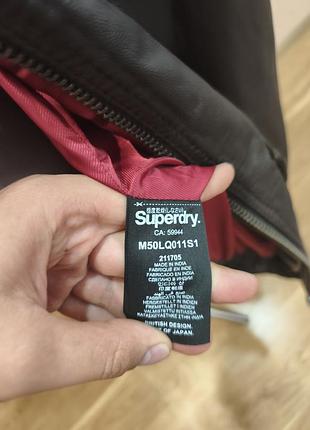 Кожанка superdry 7