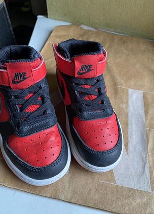 Кроссовки хайтопи nike 25 размер 3