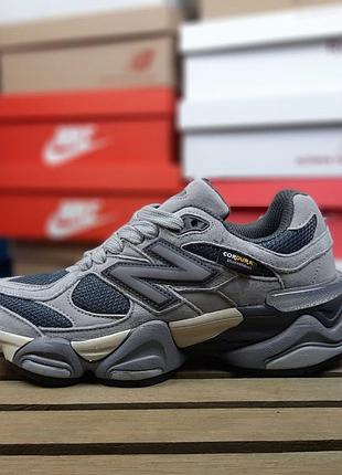Кросівки утеплені жіночі new balance 9060 cordura termo grey