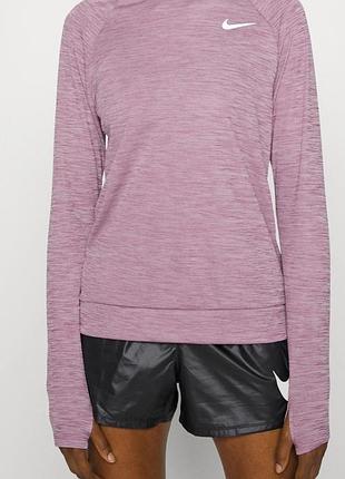 Кофта жіноча nike для бігу, бузкова, розмір m
