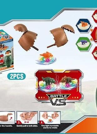 Запускний динозавр wei te feng surprise dinosaur eggs “битва динозаврів” 2 шт