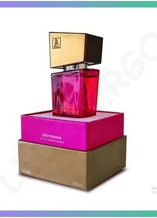 Духи с феромонами shiatsu pink 15 мл женские шипровые цветочные парфюмерия для женщин аромат sku_tanga_vendorcode_для полнолетних