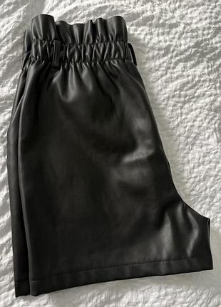 Шорти шкіра еко 4