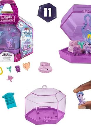 Игровой набор hasbro my little pony mini world magic иззи мунбоу в футляре-брелоке