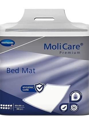 Пелюшка molicare® premium bed mat поглинаюча з суперабсорбентом 60x60 см 15шт/пак 9 крапель