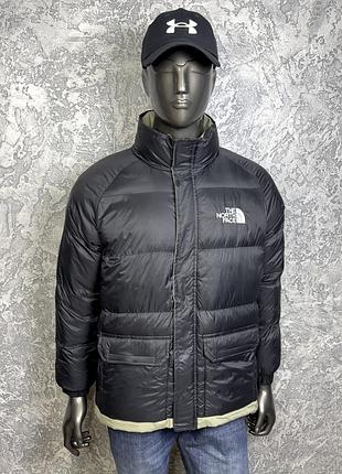 The north face куртка m размер стеганая демисезонная черная
