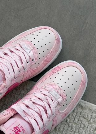 Air force 1 low "pink denim" 5