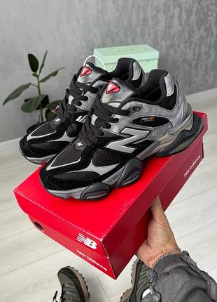 Термо кроссовки new balance 9060 cordura termo black