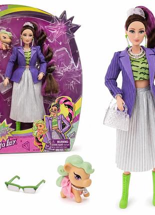 Кукла defa lucy fashion style 29 см шарнирная с аксессуарами и песиком