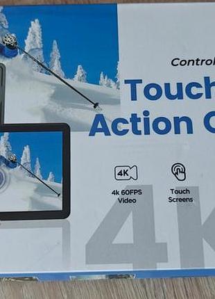 Экшн-камера a16pro touchscreen action camera (4k 60fps)