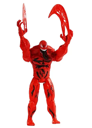 Фигурка карнаж marvel 18 см с подсветкой красная