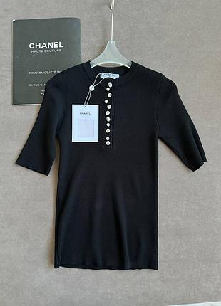 Футболка американка chanel у рубчик