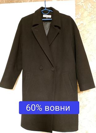 Жіноче вовняне пальто 50-52 розмір