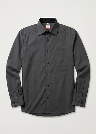 Чоловіча сорочка olymp luxor modern fit 100% бавовна р. 38 (15")
