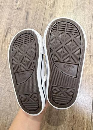 Кеди для дітей converse білі 2