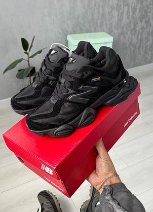 Термо кроссовки new balance 9060 cordura termo black