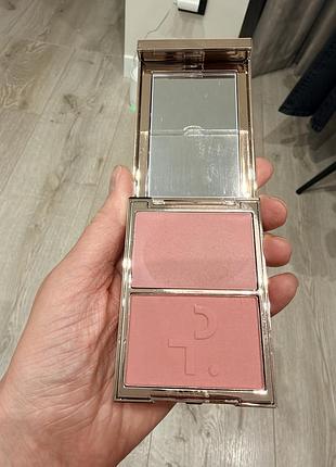 Рум'яна patrick ta double take creme & powder blush out of office