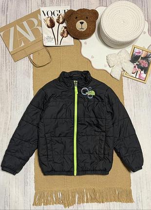 Куртка the north face для хлопчика демісезонна чорна, 6 років
