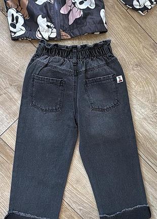 Джинси для дівчинки zara 110 см 3