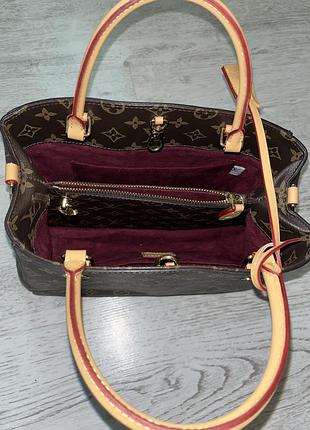 Сумка жіноча louis vuitton коричнева 9