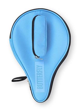 Чохол для ракетки butterfly racket case easy з відділенням для м'ячів blue (9079300219)