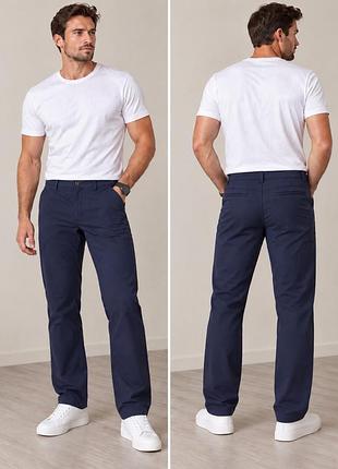 Нові чоловічі класичні брюки chino 32w × 32l 🔥