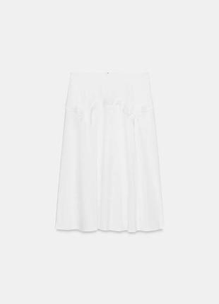 Комбинированная юбка zara 4