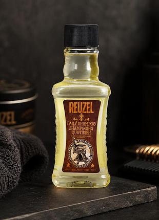 Шампунь reuzel daily shampoo 100 мл для ежедневного очищения всех типов волос