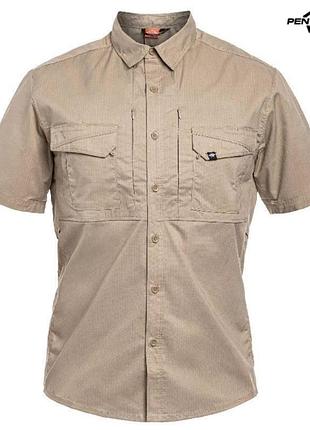 Сорочка pentagon plato short sleeve - khaki
